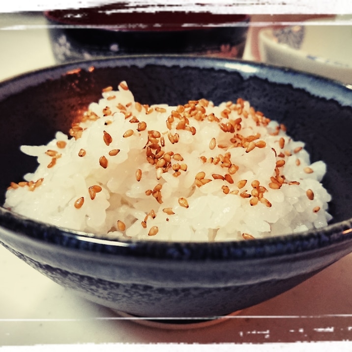 ご飯のお供に☆醤油ゴマふりかけ♪